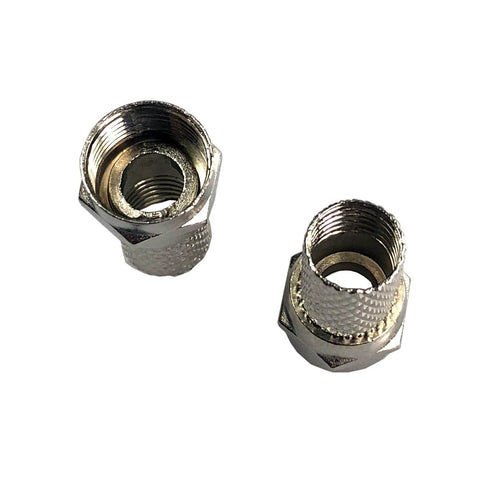 RG6 F Type Twist-On Screw Coaxial Cable Connector Adapter Plug of 20 Pack