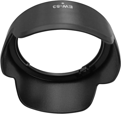 EW-53 Lens Hood for Canon RF-S 18-45mm F4.5-6.3 is STM on EOS R100 R50 R10, Digital Tulip Flower