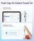 Inateck Stylus Pen for iPad 2018-2023, 5Mins Fast Charging with Tilt Sensitivity & Palm Rejection, Magnetic for iPad
