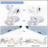Airpod Cleaner Kit, Earbud Cleaning Kit for Airpods Pro 1 2 3, Multi-Function Cleaning Pen with Soft Brush Flocking