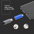 JXMOX USB C to Micro USB Adapter, 4-Pack, Type C Female to Micro USB Male Connector for Samsung Galaxy