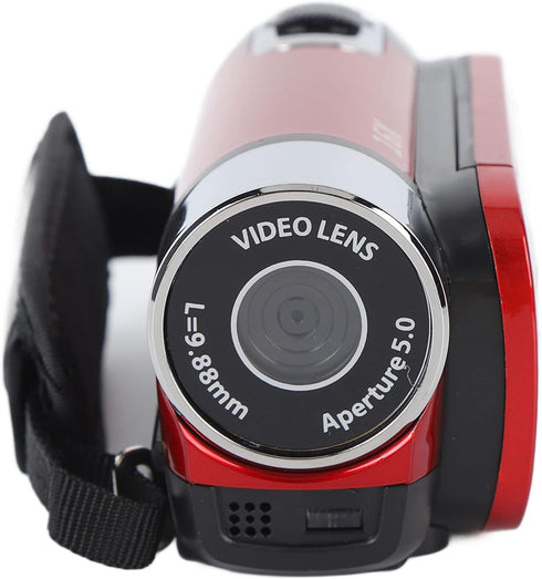FOSA 1080P 16MP 16x 2.7in HD Camera Camcorder, DV Camera Digital Zoom Video Camera, TFT Rotatable Screen, Built