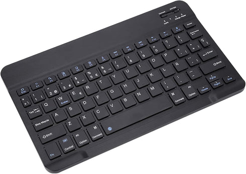 Mini Spanish Keyboard, 78 Keys Multifunctional Touchpad Storage & Presentation Materials