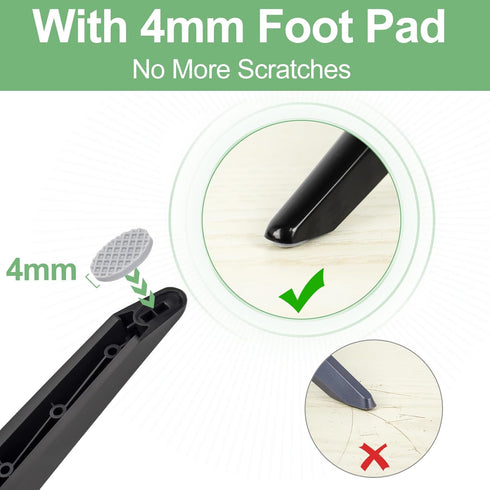 Varghesyla RTU5540, RTU5540-D, RTU5540-B, RLDED5098-B, RLED3221-D, RTR4360-US, PLED3996A-E RCA TV Stand Legs
