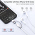 Mxcudu 16/16Pro/15/15Pro, 6/5, S24(Audio USB C to Lightning Audio Adapter, USB C Male to Female Lightning Headphone