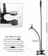 Sokani Dimmable Selfie Ring Light with Cell Phone Holder and Stand Bracket for YouTube TIK Tok Tiktok Zoom Video