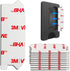 pop-tech Sticky Adhesive Replacement for Socket Wallet Plus Oval Base, 9pcs 3M VHB Strong Glue