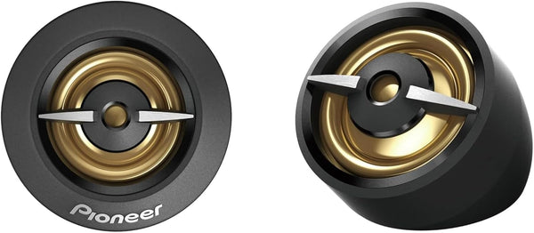 PIONEER TS-A301TW, 20mm Dome Component Tweeter Car Speaker, Precise Upper Range, Clear Sound Quality, Easy