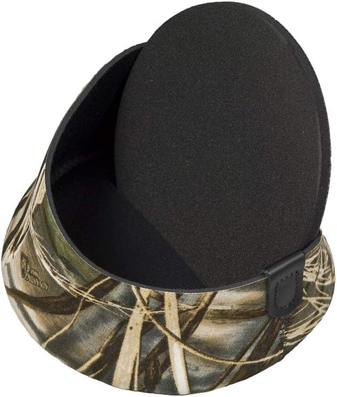 LENSCOAT Hoodie, XX Large Front Neoprene Lens Cap for Hoods from 5.5" to 6.25" - Camera Lens Camouflage Neoprene Protection Realtree Max4
