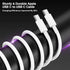 Fast Charging Car Charger for iPhone 16 15 Pro Max, 40W Dual Port USB C with 2Pack 6ft USB C Cable, Type C Adapter,