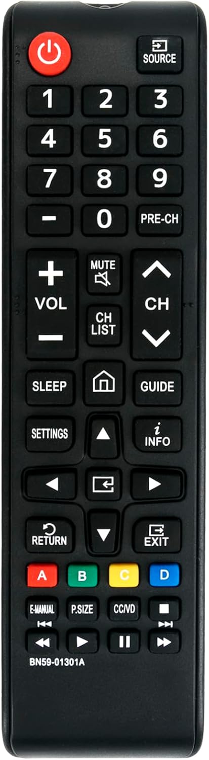 BN59-01301A Replacement Remote Control - Compatible with Samsung Smart TV Models