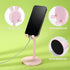 Kathfly 2 Pack Cute Phone Stand, Adjustable Bunny Phone Stand for Desk, Kawaii Holder Desk Accessories Bunny Gifts