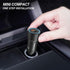 USB C Car Charger, 2 Pack PD 20W & QC 3.0 22.5W USB Fast Charger Plug, Mini Aluminum Alloy Cigarette Lighter Adapter,