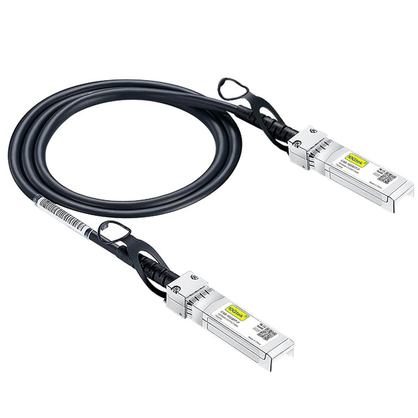 10Gtek SFP+ DAC Twinax Cable, Passive, Compatible with Dell Force 10, 0.5 Meter (1.6ft)