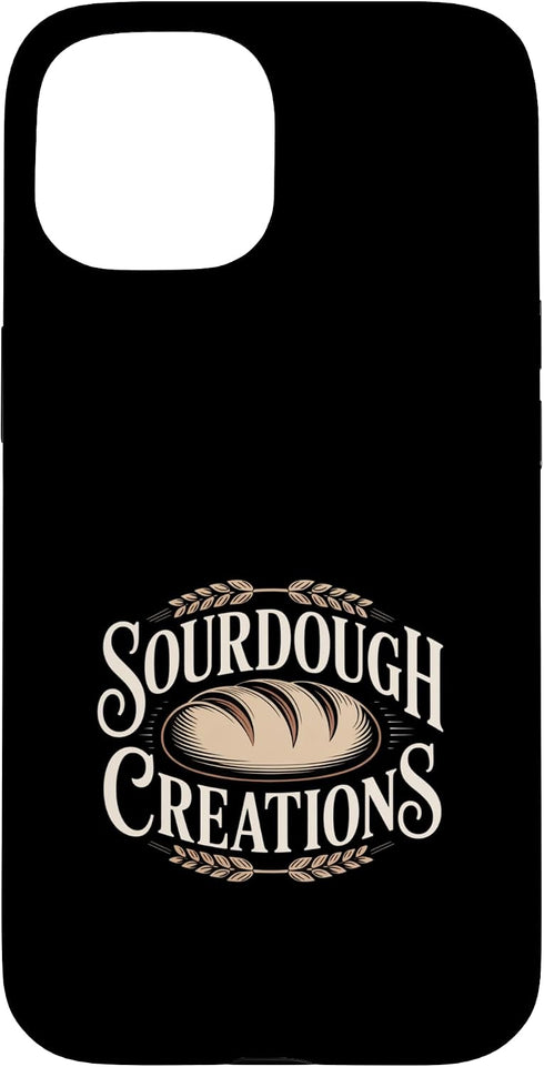Artisan Sourdough Bread Rustic Bakery Sourdough Creations Artisan Rustic Bread Baking Case for iPhone 15