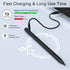 Stylus Pen for iPad, 13 Mins Fast Charge with Palm Rejection, Tilt Sensitivity for 2018-2024 iPad Models