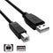 Replacement 10FT USB PC Data Transfer Host Cable Cord Printer Cable for