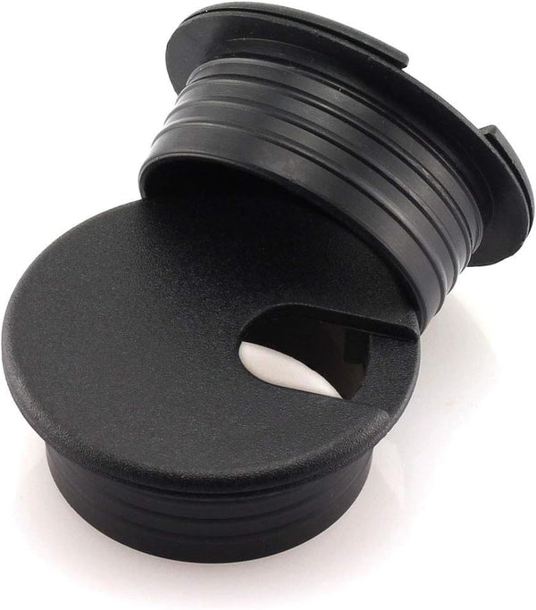 HJ Garden 2pcs 2 inch Desk Wire Cord Cable Grommets, Plastic Cover for Office PC Desk Cable Organizer
