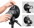 Godox S-Type Bracket Bowens S Mount Holder for Speedlite Flash Snoot Softbox with USB Light