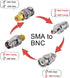 Onelinkmore BNC to SMA Coax Adapter for Baofeng UV-5R Ham Radio, Scanner, HT Antenna, SDR Dongle