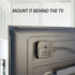 Monzlteck Adjustable Wall Mount Holder for Apple TV, ROKU, Router, Modem, and Other Media Players