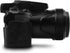 MegaGear MG1533 Nikon COOLPIX P1000 Ever Ready Leather Camera Half Case and Strap - Black, Compact