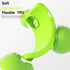 Silicone Case for iPhone 14 Plus, Glossy Soft Rubber Gel Plastic Jelly Neon Bright Color Protective Cover for Women
