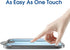 amFilm OneTouch 2+2 Pack Screen Protector for iPhone 15, 6.1" Tempered Glass with Camera Lens Protector Accessories