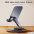 VCDHEUI Stand,360 16 15 14 13 Adjustable Cell Phone Rotating Foldable Desktop Cellphone Stand with Anti-Slip Base