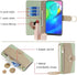 Asuwish Phone Case for Moto G Power 2020 Wallet Cover with Tempered Glass Screen Protector and Mirror Flip Cover Ring Credit Card Holder Crossbody Strap Stand Cell Motorola GPower Women Girls Green
