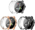 Compatible Waterproof Protective Case for Garmin Vivoactive 3 Music, Soft TPU Plated Screen Protector Cover,