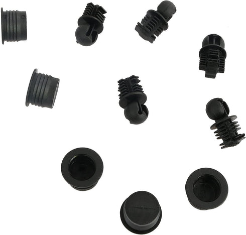 Speaker Grill Guide 24Pairs - Black Plastic Ball and Socket Type Grill Guides, Speaker Parts Accessories