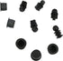 Speaker Grill Guide 24Pairs - Black Plastic Ball and Socket Type Grill Guides, Speaker Parts Accessories