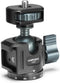 LEAPLIEXT Tripod Metal Ball Head, 360 Panoramic Rotating Base Adapter, with 1/4-inch Screw