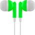 Maeline Bulk Earbuds with Microphone, Noise Isolating in-Ear Headphones for Classroom, Library, Travel, 3.5mm Wired