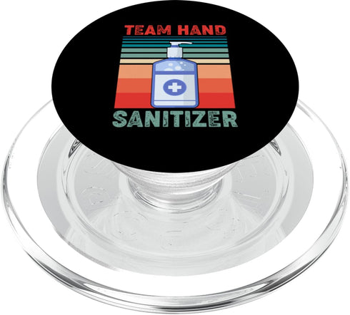 Funny Germaphobe Germaphobe Team Hand Sanitizer Funny PopSockets PopGrip for MagSafe