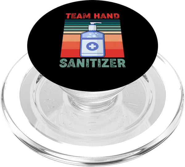 Funny Germaphobe Germaphobe Team Hand Sanitizer Funny PopSockets PopGrip for MagSafe