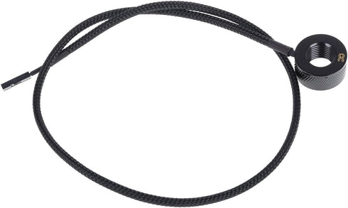 Alphacool Eiszapfen Temperature Sensor G1/4 IG/IG with AG Adapter, Deep Black