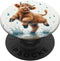 Highland Cow Design for Farmers PopSockets Standard Grip