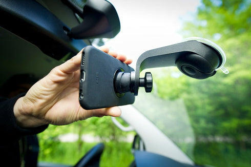 SP CONNECT Suction Mount for Smartphone, Compatible with Car Windshield Phone Case
