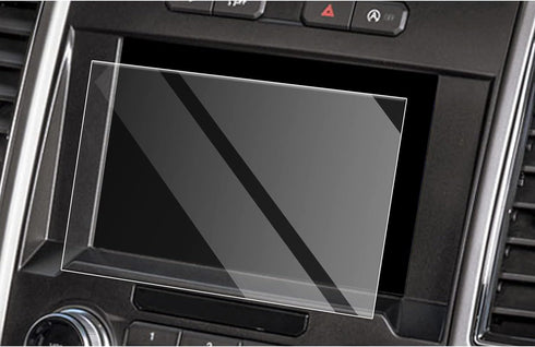 CDEFG Center Control Navigation Touch Screen Protector for 2014-2020 Ford F150 F250 Raptor 8 Inch, Tempered Glass