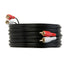 2RCA Male to 2RCA Male Composite Audio Cable, Gold Plated, Available in 3ft, 6ft, 10ft, 12ft, 25ft (25FT)