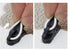 1 Inch Small Plastic Rotate Earphone Clips for Fixing Earbuds Cables, Pack of 8 (Black).