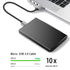 USB 3.0 A Male to Micro B Cable, 1.5ft Sync Cord for Toshiba, Seagate, Samsung, My Passport & More (Black & Gold)
