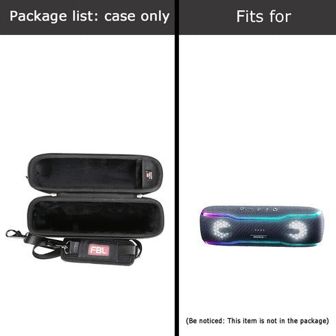 Hard Storage Carrying Case for ERKEI SEHN Portable Bluetooth Speaker, Shockproof EVA Bag