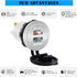 Upgraded Aluminum Alloy Fast Charging 3.0 USB Charger Socket, IP66 Waterproof Dual USB Power Outlet for Vehicles