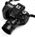 67mm Metal Standard Screw-in Lens Hood Sunshade with Centre Pinch Cap for Canon Nikon Sony Cameras