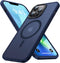 Magnetic Case for iPhone 12 Pro Max, Compatible with Magsafe, Military Grade Drop Protection, Navy Blue