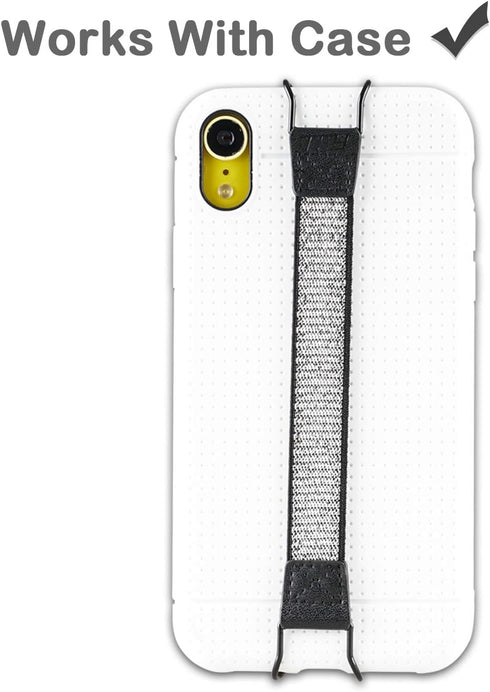 TFY Hand-Strap Holder for iPhone, Samsung & Huawei, Compatible with 16 Pro Max, 15 Pro, 14 Plus, 13 Pro, 12, and Other