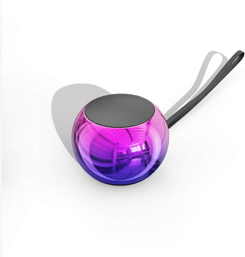 TWS Wireless Portable Small Bluetooth Speakers with Big Sound, Wireless Stereo Pairing, Minimalism Design, Metal